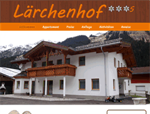 Tablet Screenshot of laerchen-hof.at